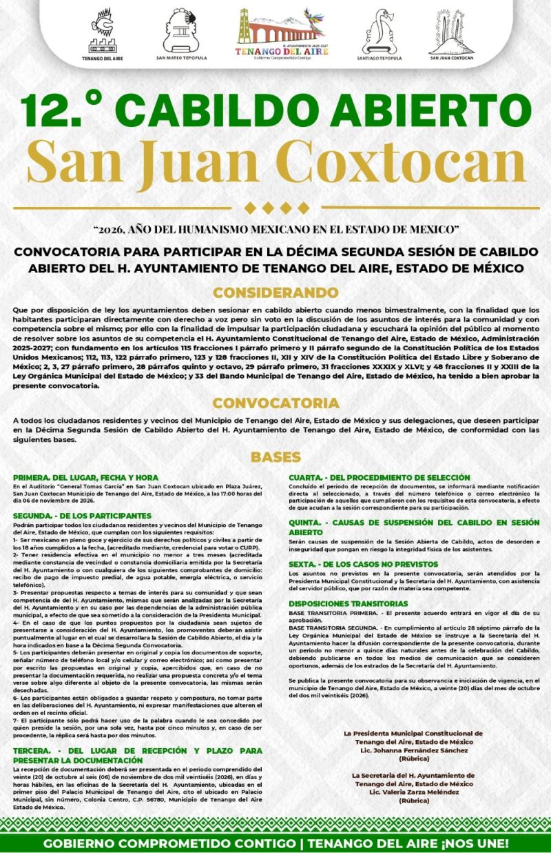 12° CABILDO ABIERTO
